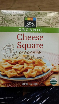 Crackers cheese squares, crackers - 0099482420475