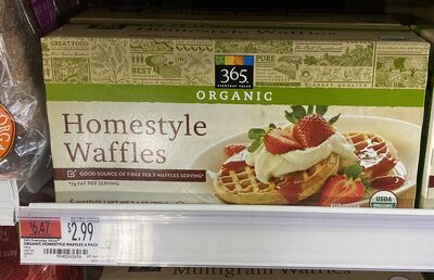 Homestyle waffles, homestyle - 0099482436964