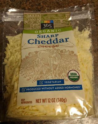 Organic Sharp Cheddar Cheese - 0099482443375