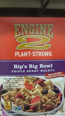 Engine 2, plant-strong, rip's big bowl triple berry walnut - 0099482443436