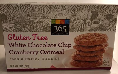 White chocolat chip cramberry oatmeal - 0099482461393