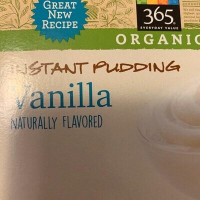 Vanilla instant pudding, vanilla - 0099482471552