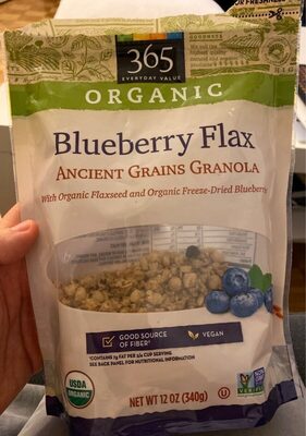 Blueberry flax ancient grains granola, blueberry flax - 0099482479626