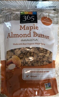 Maple almond butter granola - 0099482479657