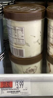 Pistachio italian gelato, pistachio - 0099482480202