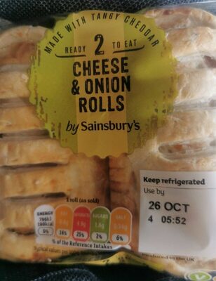 Cheese & onion rolls - 01090581