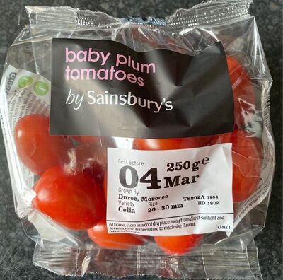 Baby plum tomatoes - 01245486