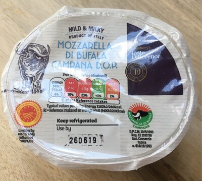 Mozzarella di bufala - 01274189