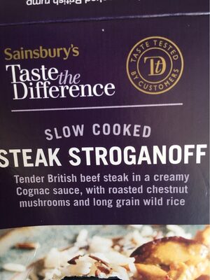 Steak Stroganoff - 01305692