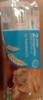 2 white baguettes - bake at home - 01344899