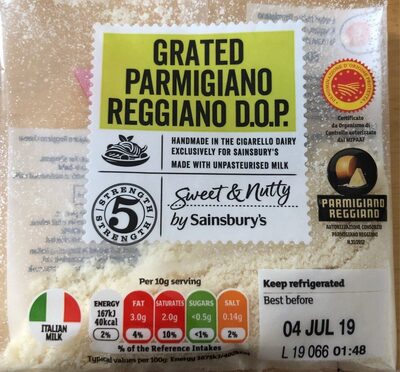 Grated Parmigiano Reggiano D.O.P - 01359893