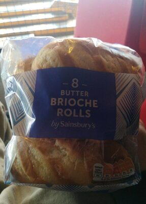 8 Butter Brioche Rolls - 01389470