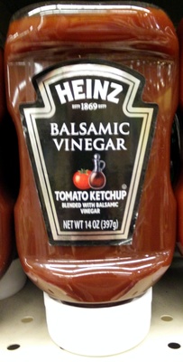 Tomato ketchup blended with balsamic vinegar, balsamic vinegar - 01389609