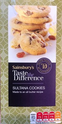 Sultana Cookies - 01432084