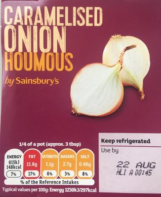 Caramelised Onion Houmous - 01461954