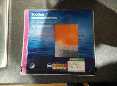 Scottish smoked salmon - 01598681