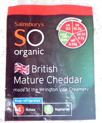 British Mature Cheddar - 01646429