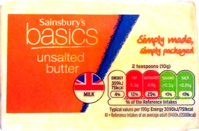 Unsalted Butter - 01685657