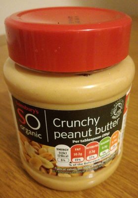 Crunchy peanut butter - 01787085