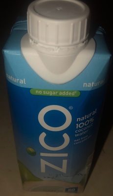 Zico, 100% natural premium coconut water - 0180127000005