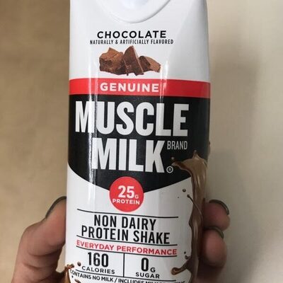 Chocolate genuine non dairy protein shake, chocolate - 0180530000715
