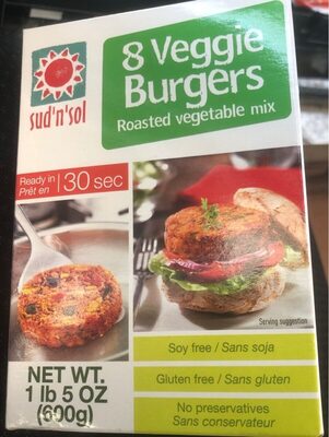 Verggie burgers roasted vegetable mix - 0190812000487