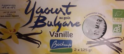 Yaourt vanille - 0220918027351
