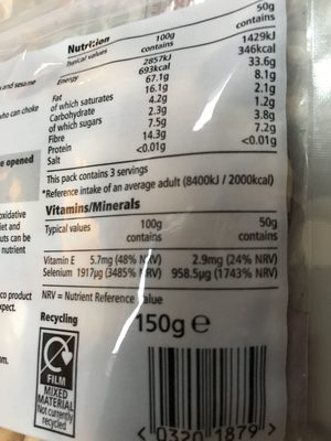 Wholefoods Brazil Nuts 200G - 03201879