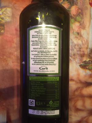 Extra Virgin Olive Oil - 0342391100014