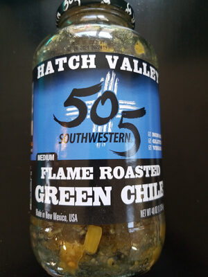 Medium flame roasted green chile - 0602050103870