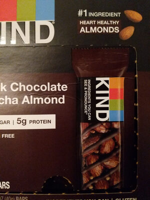 Dark chocolate mocha almond bar - 0602652171819