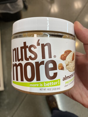 Nuts 'N More, Almond Butter - 0609456771535