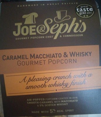 Caramel Macchiato & Whisky Gourmet Popcorn - 0609728077297