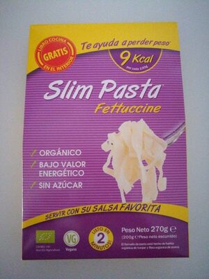 Eat Water: Slim Pasta Fettuccine Organic - 270G - 0609728699666