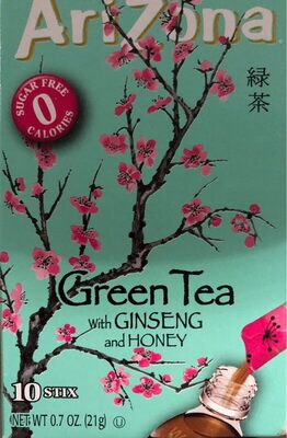 Green tea with ginseng - 0613008724153