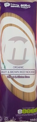 Pâtes de riz brun et millet - 0619286605009
