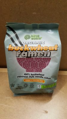 King soba, organic buckwheat ramen noodles - 0619286609076