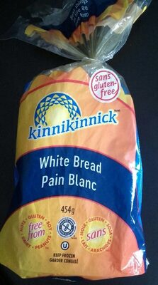Pain blanc sans gluten - 0620133000441