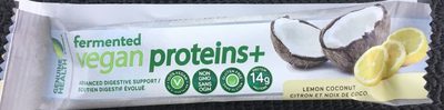 Fermented vegan protein +. Citron et Noix de coco - 0624777008238