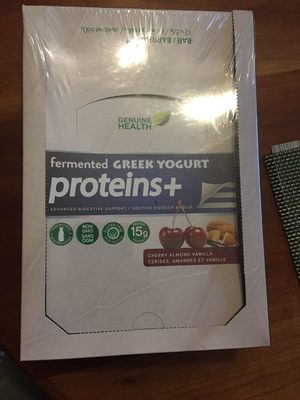 Fermented Greek yogurt proteins plus bar - 0624777008443