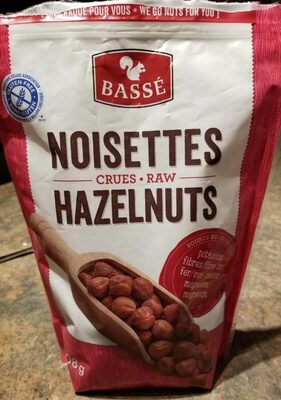 Basse Raw Hazelnuts - 0626394215006
