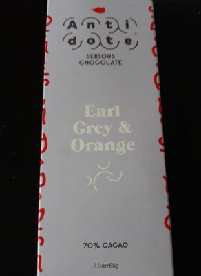 Earl Grey and orange chocolate - 0626853112181