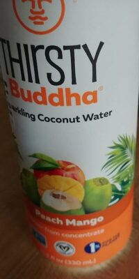 Sparkling coconut water peach mango - 0627561000432