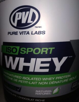 ISO Sport Whey Isolate - 0627933028163