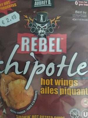 Rebel chipotte ailes piquantes - 0628055337010