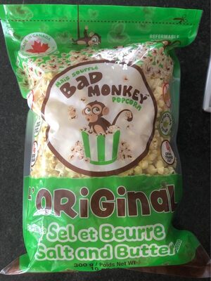 Popcorn Sel et beurre - 0628110499066