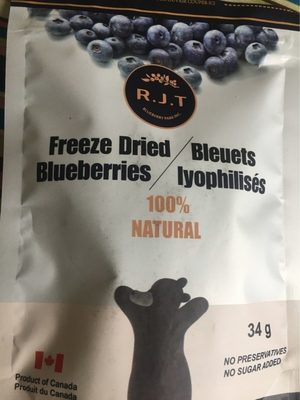 Dried blueberries - 0628451230526