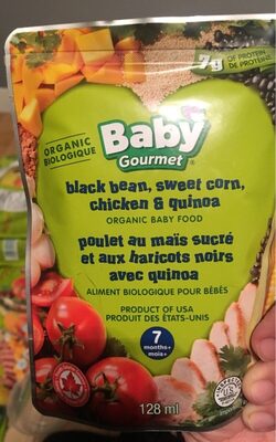 B Poulet Au Maïs Sucré Et Aux Haricots Noirs Avec Quinoa - 0628619800059