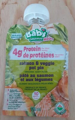 Pâté au saumon et aux légumes - 0628619800295