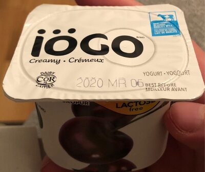 Yaourt ïögo - 0629025410375
